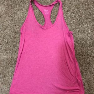 Pink nike tank top